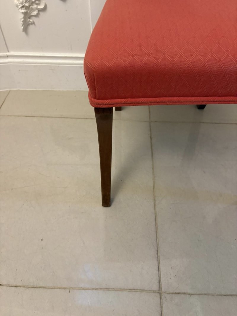 Antique Regency Set of 12 Mahogany Dining Chairs Including 2 Carvers - Image 6